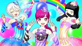 【トリウィン】パラソルコーデで放課後ハートフルダッシュ【プリパラ プレイ動画ＨＤ】