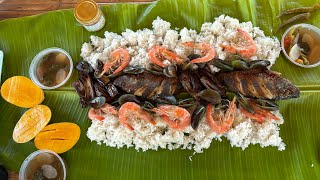 Boodle Fight Lunch at Noah’s Garden (My Uncle’s place)