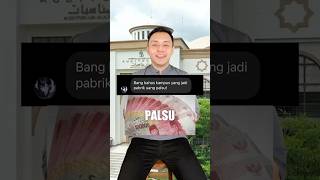 Kampus jadi pabrik uang palsu? Dan uang palsu ini udah tersebar? #shorts