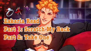 MeChat - (Passion Pact) Zakaria Read: Part 1 \u0026 2: Scratch My Back \u0026 Take One 🤵💍👰- 💎gems unlocked