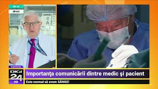 Comunicarea medic–pacient – Prof. Dr. Alexandru Vlad Ciurea | Spitalul Clinic SANADOR