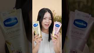 Vaseline Gluta-Hya Dưỡng Da Sáng Mịn giá chỉ hơn 100k thui nha 🌷 chi tiết vô bình luận❤️ #shorts