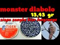 Monster DIABOLO 13,43grain,tekukur longrange koyok di banting lor//Nico shoter