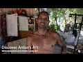 foam and fiberglass art anton leslie placencia belize