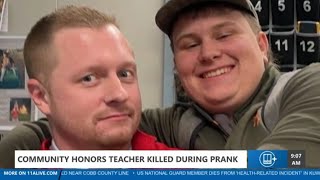 Students return after beloved teacher dies during prank gone wrong