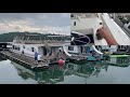 houseboat operating basics how to launch drive and dock a houseboat