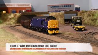 Bachmann Class 37 With Jamie Goodman DCC Sound And An EM2 Speaker Fitted