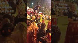 ESI khobsurat shadi me bride ki entry Apne pehele Nahi dekhi hogi Pure Rajasthani theme entry