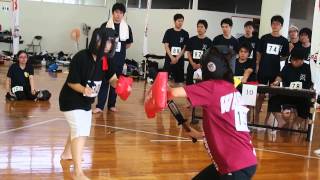 女子盾小太刀　野村３　中川