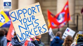 UK NHS Industrial Action: Thousands Of Nurses Across England Strike Over Pay