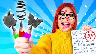 BEST SCHOOL HACKS YOU WISH TO KNOW EARLIER | USEFUL & AWESOME HACK BY CRAFTY HACKS PLUS