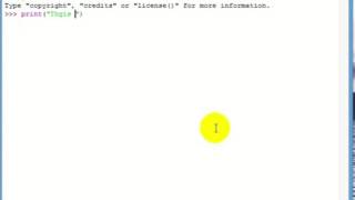 Python 3 Programming Tutorial [1] Introduction to Python, First Program.