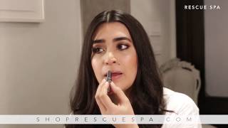 Natural Lip Tutorial with Rescue Spa Makeup Artist, April Read