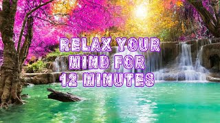 🔴 Natural Relaxing Music,Waterfall Sound ,Sleep Music,Stress Relief Music,Sleeping Music ,Meditation