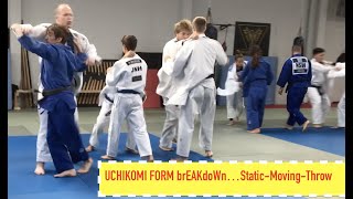 JUDO throw drill Uchikomi VARIETY  - different ways to drill by Jason Koster