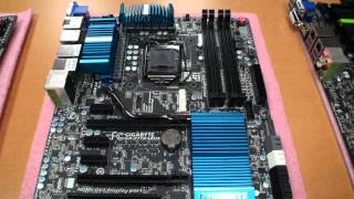 Close-up look at GIGABYTE's Intel Z77 Ivy Bridge motherboards