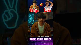 TG Ajju bhai Face Reveal Vs Laka Gaming 🔥🥶 #shorts #short #today #viral @LakaGamingz