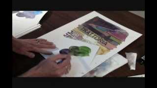 DANIEL SMITH Neutral Tint Video with Theresa Goesling \u0026 Cindy Briggs - Theresa demonstrates painting