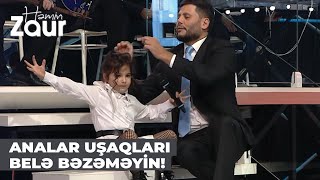 Həmin Zaur | Zaur Kamal 5 yaşlı Mədinənin saçlarını dağıtdı