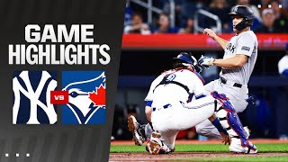 Yankees vs. Blue Jays Game Highlights (4/16/24) | MLB Highlights