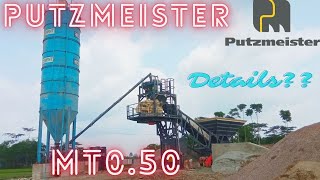 RMC Plant. Putzmeister MT0.5 Batching plant review By smart Engineering.