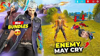 Devil May Cry New Unseen Bundles 1st Solo Vs Squad Gameplay 😱 Tonde Gamer - Free Fire Max