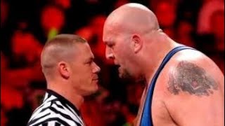 WWE Triple H vs Big Show - Special Guest Referee John Cena - NO DQ Lumberjack Match HD
