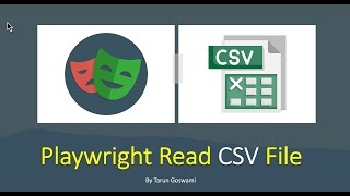 Playwright Read CSV