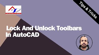 How to Lock and Unlock Toolbars in AutoCAD | KDS