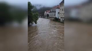 Rivers overflow in Spain! Terrible floods in Vizcaya and Cantabria