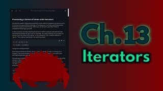 Rust Lang Book Ch 13 — 02: Iterators