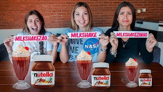 MILK-SHAKE, MILKSHAKEZINHO OU MILKSHAKEZÃO!!!!