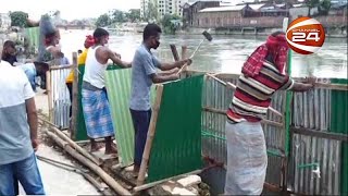 টঙ্গীতে অবৈধ স্থাপনা উচ্ছেদে বিআইডব্লিউটিএর অভিযান