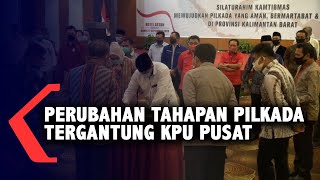 KPU Kalbar Pastikan Perubahan Tahapan Pilkada Ada di Tangan KPU Pusat