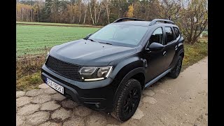 Dacia Duster II v4 tuning Matt Black Wrap