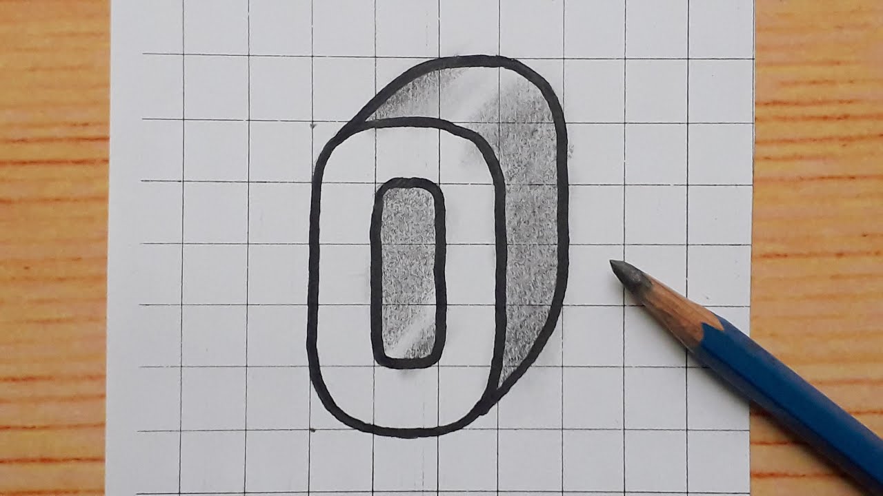 O Drawing Letter