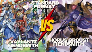 Yu-Gi-Oh! Vaylantz Fiendsmith vs Horus Orcust Fiendsmith