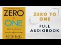 zero to one by peter thiel with blake masters full audiobook