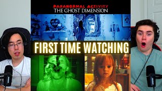 REACTING to *Paranormal Activity 6: The Ghost Dimension* ALL IS EXPLAINED?? (First Time Watching)