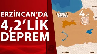 Erzincan'da 4,2 Büyüklüğünde Deprem / A Haber | A Haber