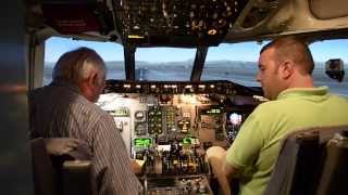 SIM Md80 Alitalia Training Academy Rome Fiumicino Italy