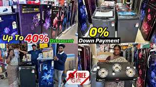 Cheapest Electronic \u0026 Home Appliances Shop in Chennai | 40% Discount | Fridge Washing Machine Exc…