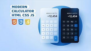 How to Create a Calculator Using HTML CSS & JavaScript | Responsive Calculator UI Design