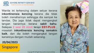 ESYPLUS - Testimoni inkontinesia kencing