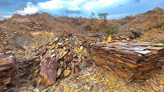 I almost got scammed-Purchasing Stones at the Quarry - Building in Ghana