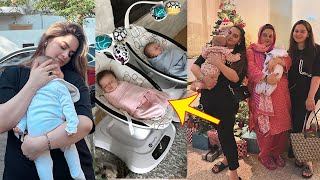 Aiman and Minal Khan Vlog With Their New Born Babies Hassan and Miral