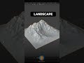 Create Landscape in Blender in 30 Seconds!