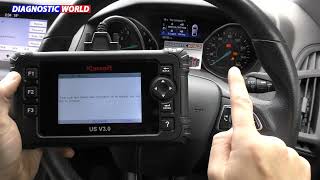 Ford ABS Traction Warning Light Reset using iCarsoft US v3.0