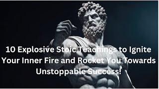 10 Explosive Stoic Teachings to Ignite Your Inner Fire and Rocket You Towards Unstoppable Success