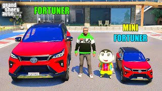 Franklin Fortuner Legender VS Shinchan Fortuner Legenderin GTA 5 || JNK GAMER